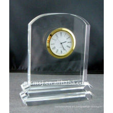 Nuevo diseño Crystal Dest Clock Gift para decoraciones CCM014
